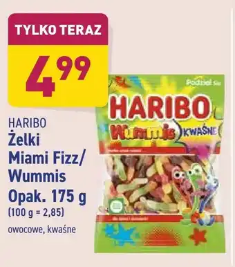 ALDI Żelki Miami Fizz/ Wummis oferta