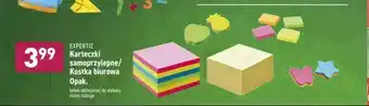 ALDI Karteczki samoprzylepne/ Kostka biurowa Opak oferta