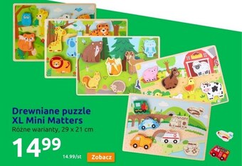 Action Puzzle drewniane mini matters oferta