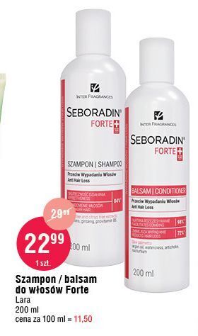 E.Leclerc Szampon przeciw wypadaniu włosów seboradin forte oferta