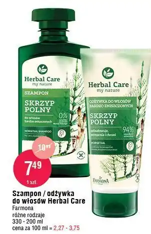 E.Leclerc Odżywka do włosów skrzyp polny farmona herbal care oferta