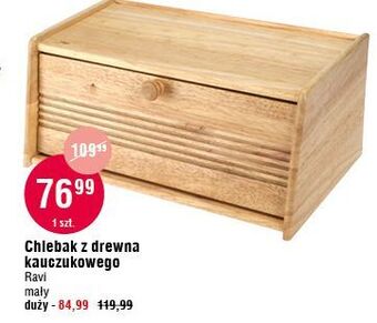 E.Leclerc Chlebak z drewna kauczukowego ravi oferta