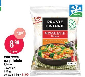 E.Leclerc Warzywa na patelnię klasyczne iglotex proste historie oferta