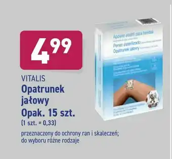 ALDI Opatrunek jałowy Opak. 15 szt oferta