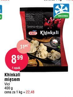 Pierogi z mięsem khinkali vici