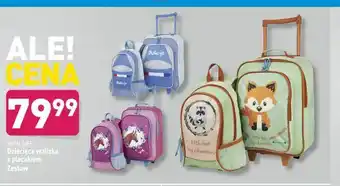 ALDI Dziecięca walizka z plecakiem Zestaw oferta