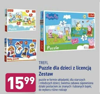 ALDI Puzzle dla dzieci z licencją oferta