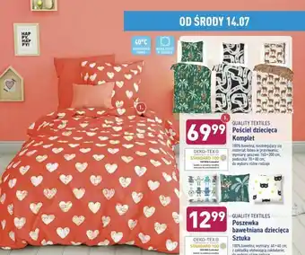 ALDI Pościel dziecięca Komplet oferta