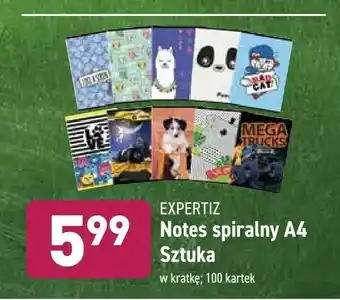 Notes spiralny A4