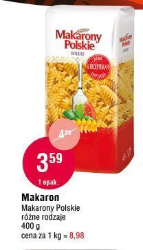E.Leclerc Makaron świderki makarony polskie oferta