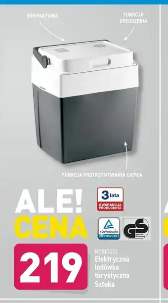 Elektryczna lodówka turystyczna Sztuka