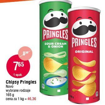 E.Leclerc Chipsy sour cream-onion pringles oferta