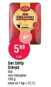 E.Leclerc Ser żółty królewski plastry sierpc oferta