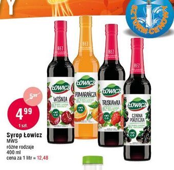 E.Leclerc Syrop czarna porzeczka łowicz oferta
