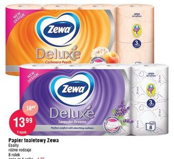 E.Leclerc Papier toaletowy peach zewa deluxe oferta