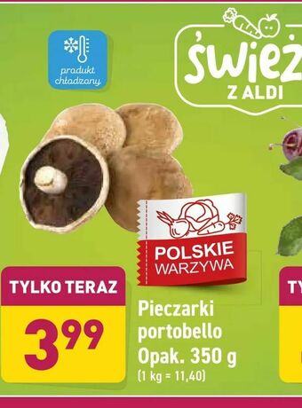 ALDI portobello Pieczarki oferta