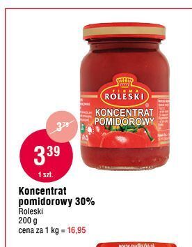 E.Leclerc Koncentrat pomidorowy 30 % roleski oferta