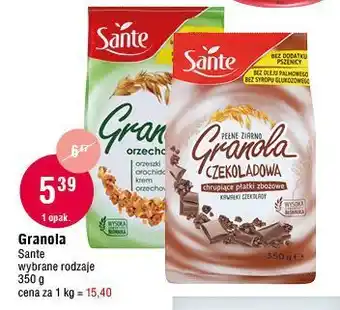 E.Leclerc Musli orzechowe sante granola oferta