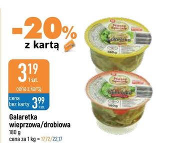 E.Leclerc Galaretka drobiowa wiodąca marka nasze specjały oferta
