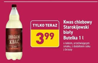 ALDI Kwas chlebowy Starokijewski biały oferta