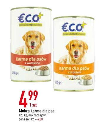 E.Leclerc Mokra karma dla psa drób eco+ oferta