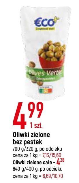 E.Leclerc Oliwki zielone bez pestek eco+ oferta