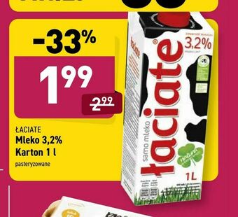 ALDI Mleko 3,2% Karton 1 l oferta