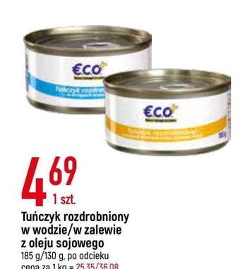 E.Leclerc Tuńczyk rozdrobniony w oleju eco+ oferta