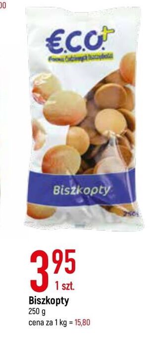 E.Leclerc Biszkopty eco+ oferta
