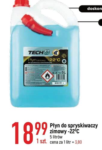 E.Leclerc Płyn do spryskiwaczy zimowy -22 c tech9 oferta