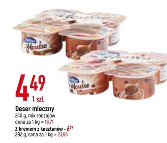 E.Leclerc Mus czekoladowy wiodąca marka delisse oferta