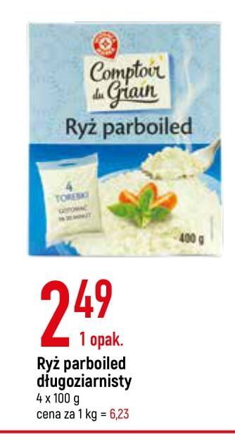E.Leclerc Ryż parboiled wiodąca marka comptoir de grain oferta