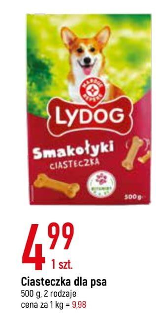 E.Leclerc Ciasteczka dla psa wiodąca marka lydog oferta