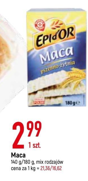 E.Leclerc Maca pszenno-żytnia wiodąca marka epi d'or oferta