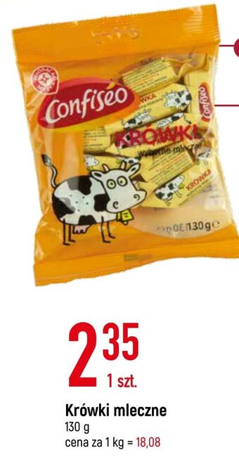 E.Leclerc Krówki wyborne mleczne wiodąca marka confiseo oferta