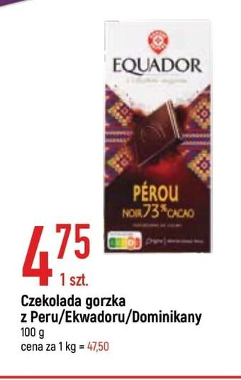 E.Leclerc Czekolada dominikana 70% cacao wiodąca marka equador oferta