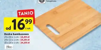 Intermarche Deska bambusowa 29 x 22 1 cm tadar oferta