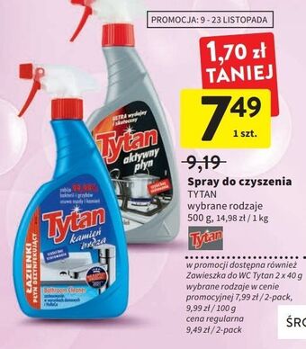 Intermarche Zawieszka do wc blue water tytan 4in1 oferta