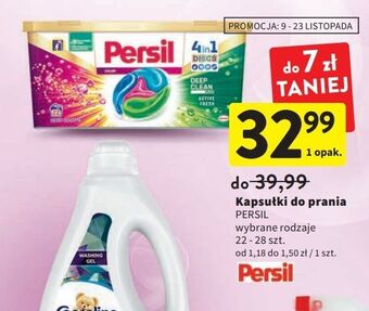 Intermarche Kapsułki do prania 4in1 deep clean color persil discs oferta
