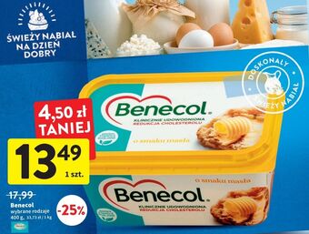 Intermarche Margaryna benecol o smaku masła oferta