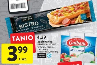 Intermarche Zapiekanka po wiejsku z kiełbasą i kiszonym ogórkiem iglotex proste historie bistro oferta