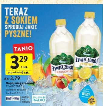 Intermarche Woda cytryna żywiec zdrój z nutą... oferta