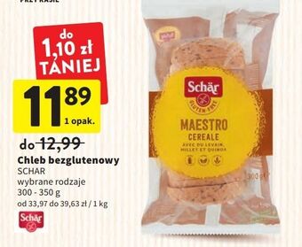 Intermarche Pieczywo wieloziarniste bezglutenowe maestro cereale schar oferta
