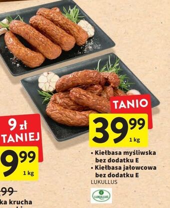 Intermarche Kiełbasa myśliwska lukullus oferta