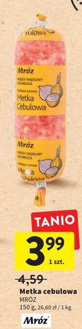 Intermarche Metka cebulowa mróz oferta
