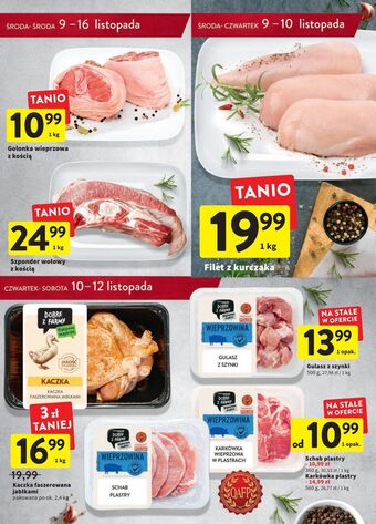 Intermarche Golonka wieprzowa z kością oferta