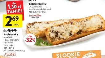 Intermarche Zapiekanka z salami maxtop oferta