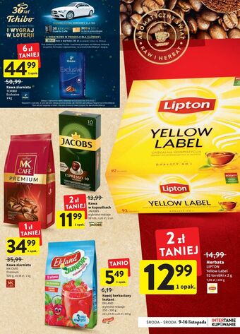 Intermarche Kawa tchibo exclusive oferta