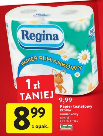 Intermarche Papier toaletowy rumiankowy regina oferta