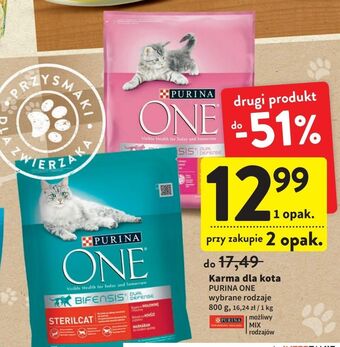 Intermarche Karma dla kota junior purina one oferta